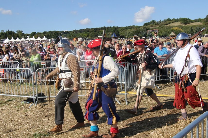 Nachstellung der Bauernschlacht bei Bad Frankenhausen
