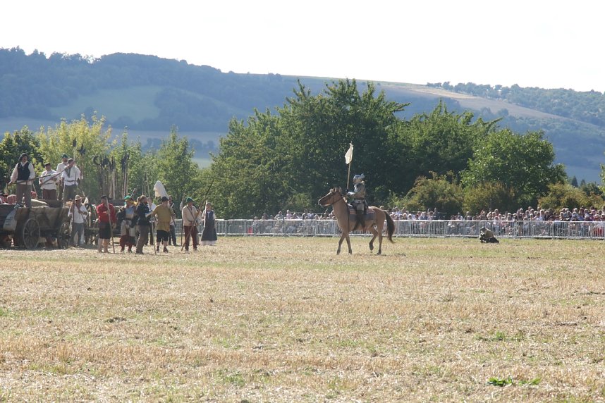 Nachstellung der Bauernschlacht bei Bad Frankenhausen
