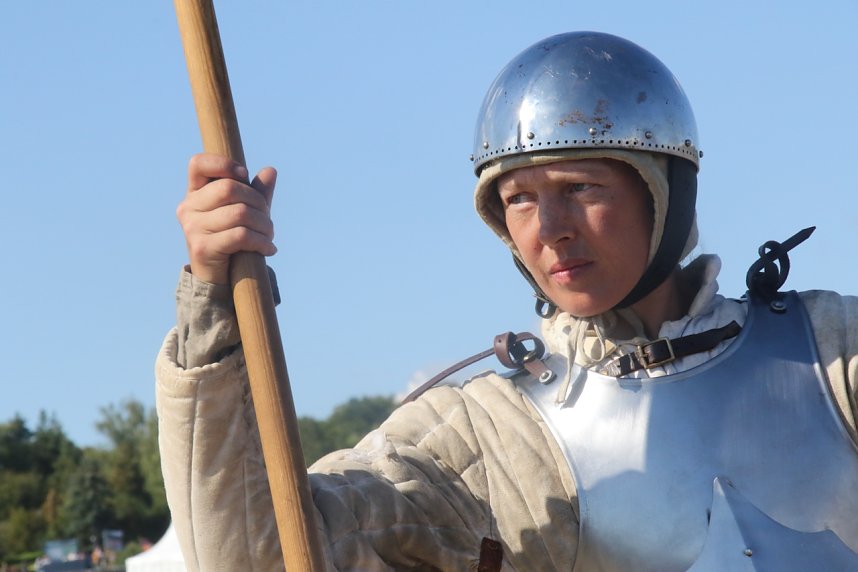 Nachstellung der Bauernschlacht bei Bad Frankenhausen
