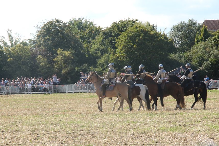 Nachstellung der Bauernschlacht bei Bad Frankenhausen