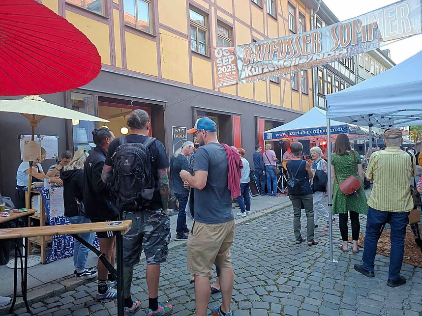 Barf&uuml;&szlig;er Sommer in der Kurzen Meile