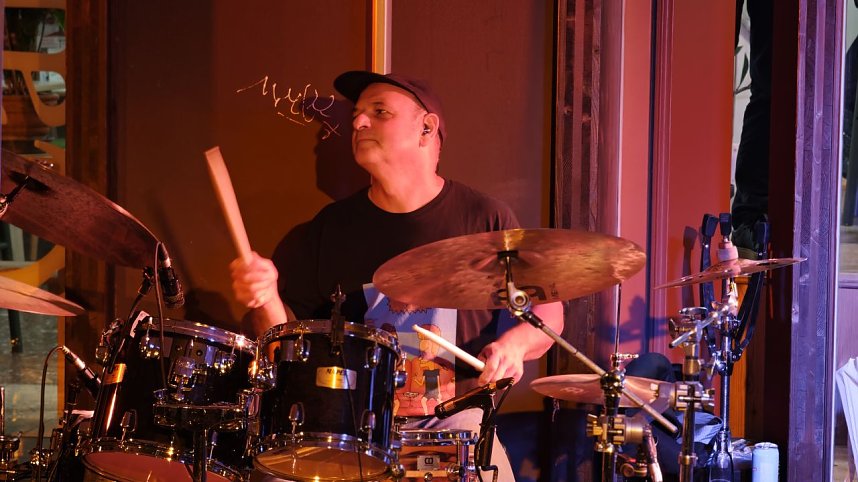Top-Drummer Didi Konzett