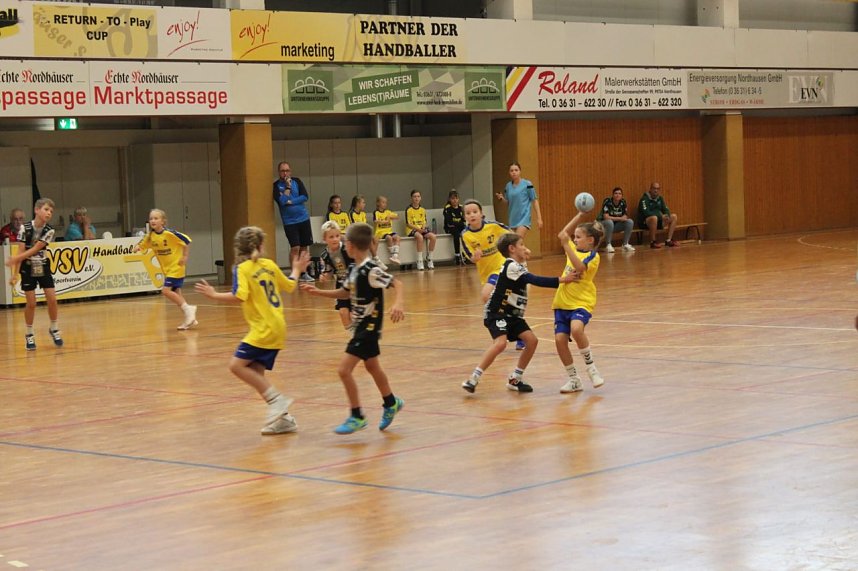Handballnachwuchs holte Punkte