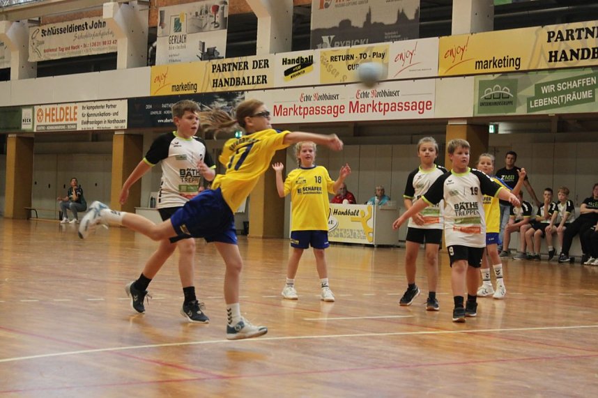 Handballnachwuchs holte Punkte