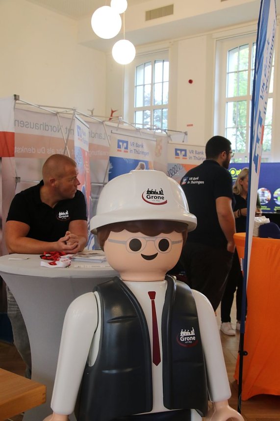 Volles Haus zur Berufsmesse "BAM" im Bleicher&ouml;der Kulturhaus