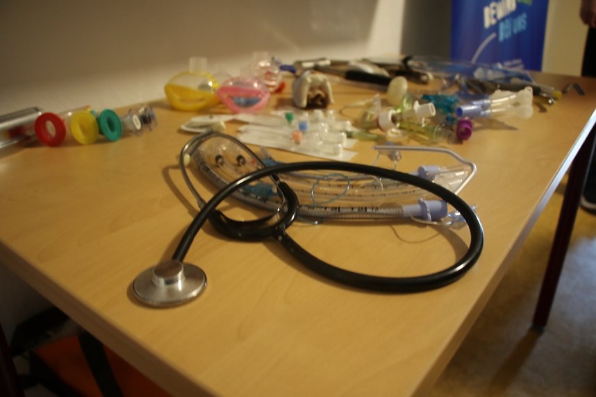 Volles Haus zur Berufsmesse "BAM" im Bleicher&ouml;der Kulturhaus