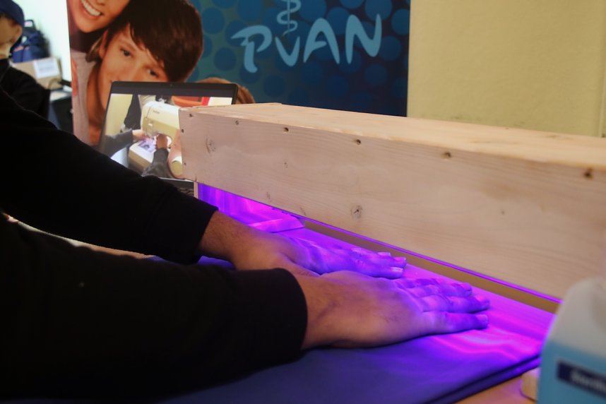 Volles Haus zur Berufsmesse "BAM" im Bleicher&ouml;der Kulturhaus