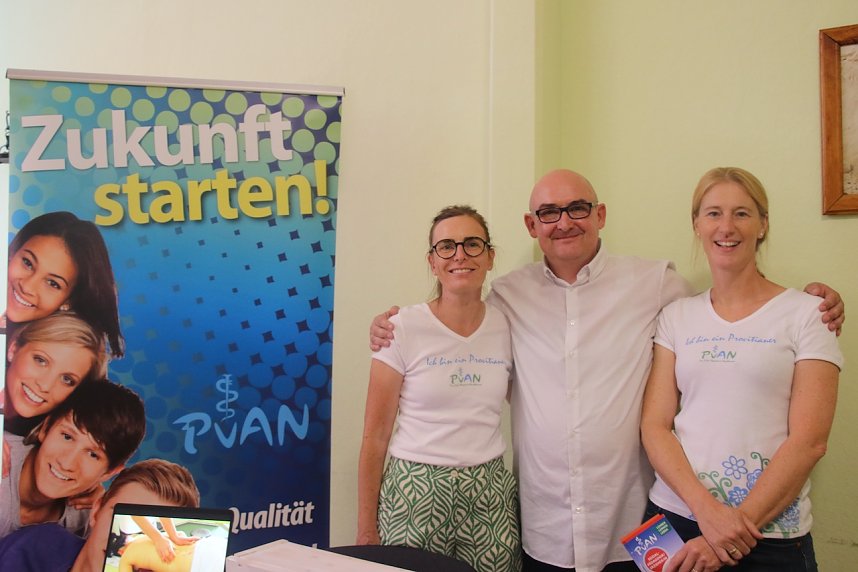 Volles Haus zur Berufsmesse "BAM" im Bleicher&ouml;der Kulturhaus