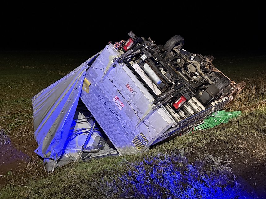 Unfall am Abend bei G&uuml;nzerode