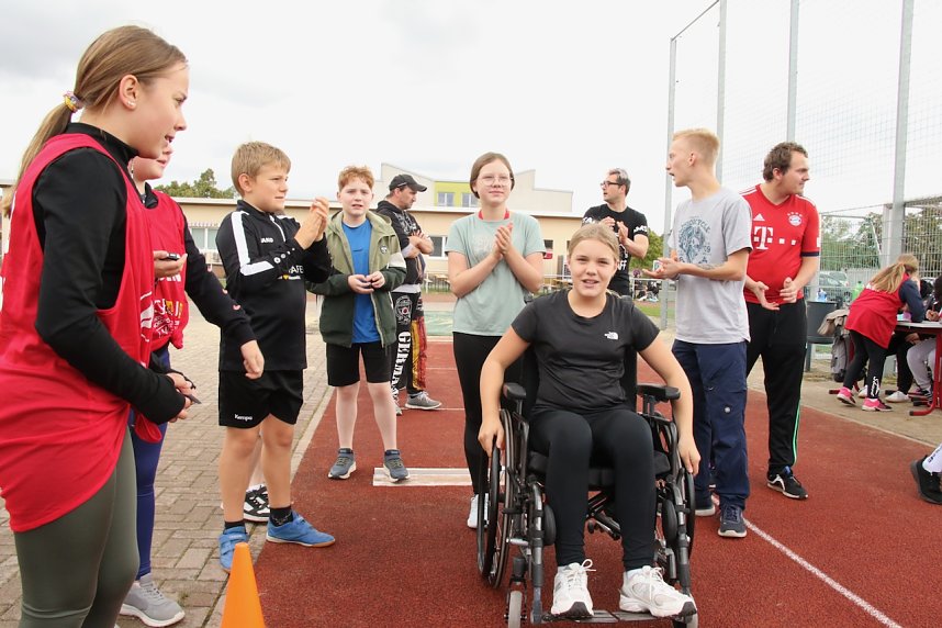2. inklusives Sportfest an der Lessing Schule