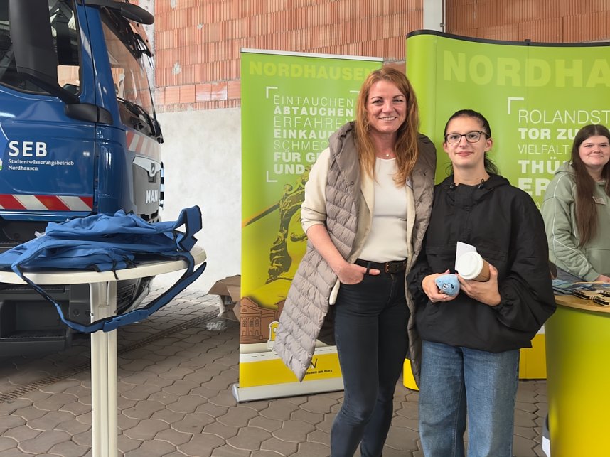 Berufsmesse bei den Stadtwerken Nordhausen