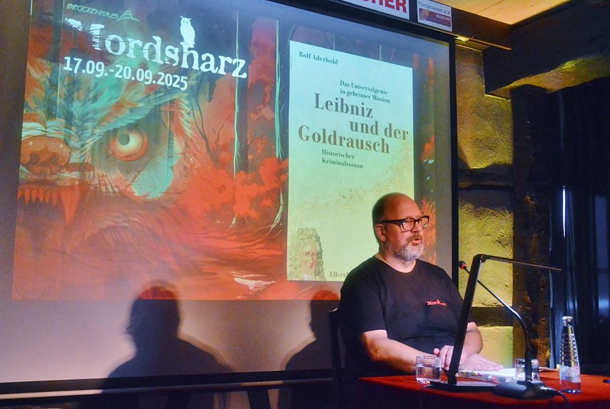 Der dritte Festivaltag des "Mordsharz" fand im Tabakspeicher in Nordhausen statt