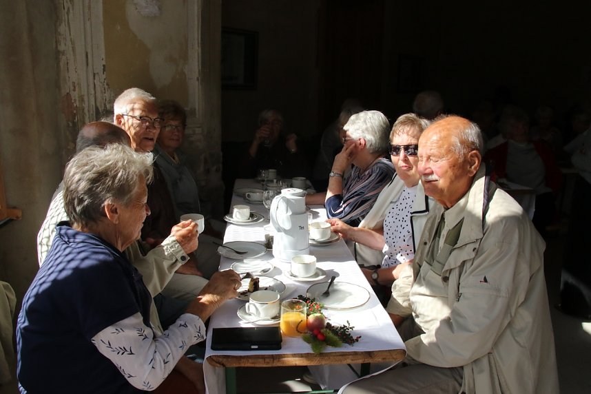 Geburtstagsfeier im Park Hohenrode