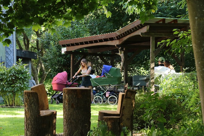 Geburtstagsfeier im Park Hohenrode