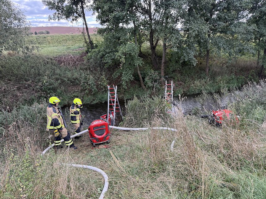 Feuerwehr&uuml;bung am Nachmittag