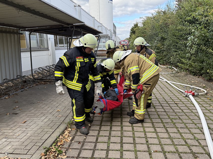 Feuerwehr&uuml;bung am Nachmittag