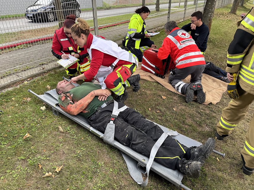 Feuerwehr&uuml;bung am Nachmittag