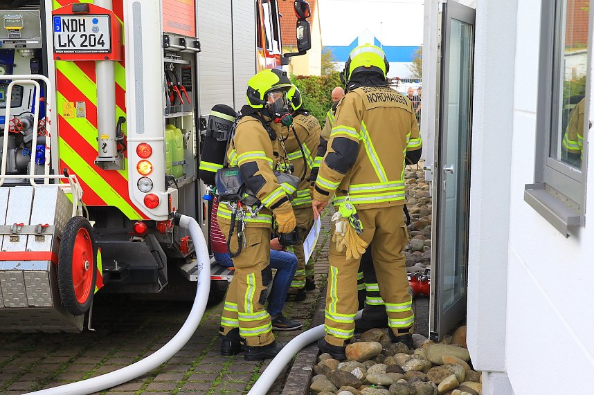 Feuerwehr&uuml;bung am Nachmittag
