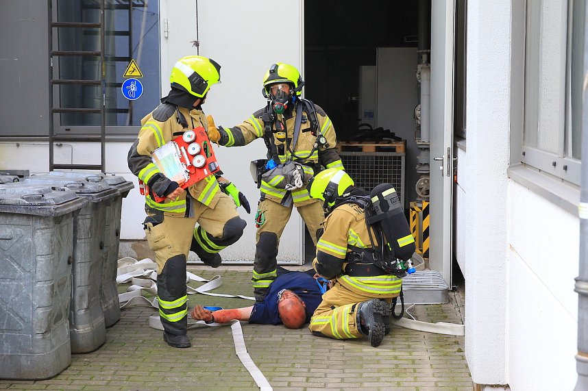 Feuerwehr&uuml;bung am Nachmittag
