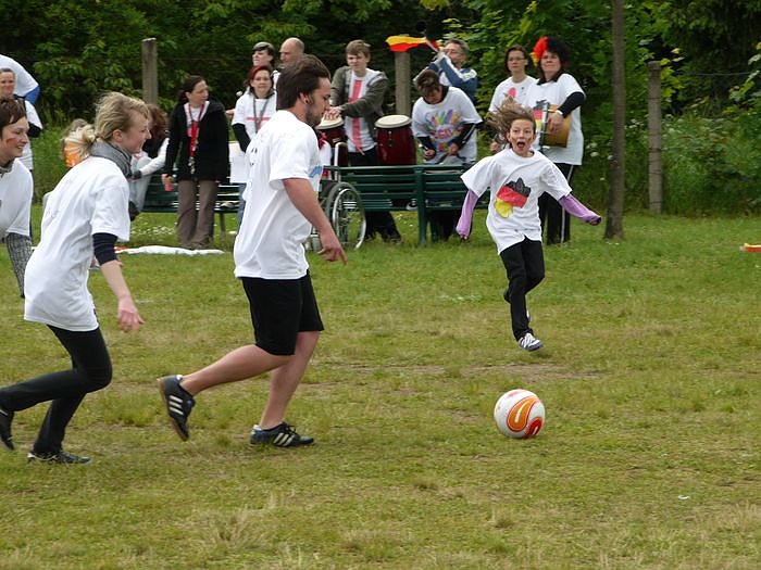 Fu&szlig;ball-Fieber in der Klinik