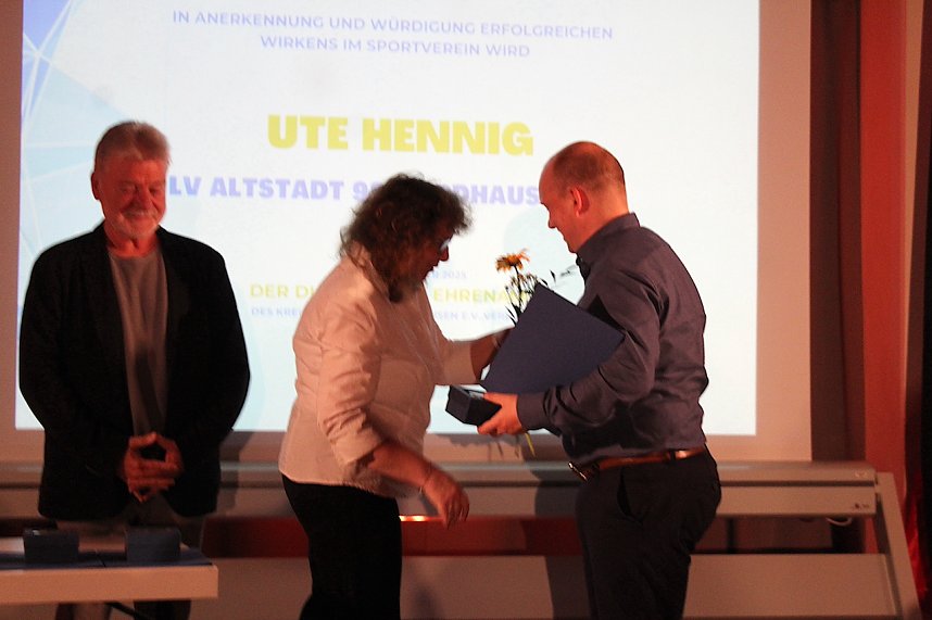 Ehrenamtsauszeichnung des Nordh&auml;user Kreissportbund