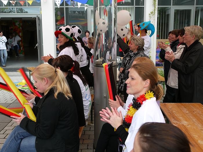 Fu&szlig;ball-Fieber in der Klinik