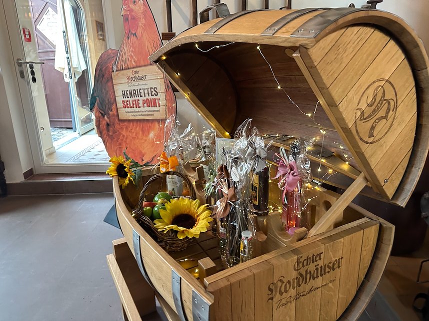 Erntedankfest in der Traditionsbrennerei