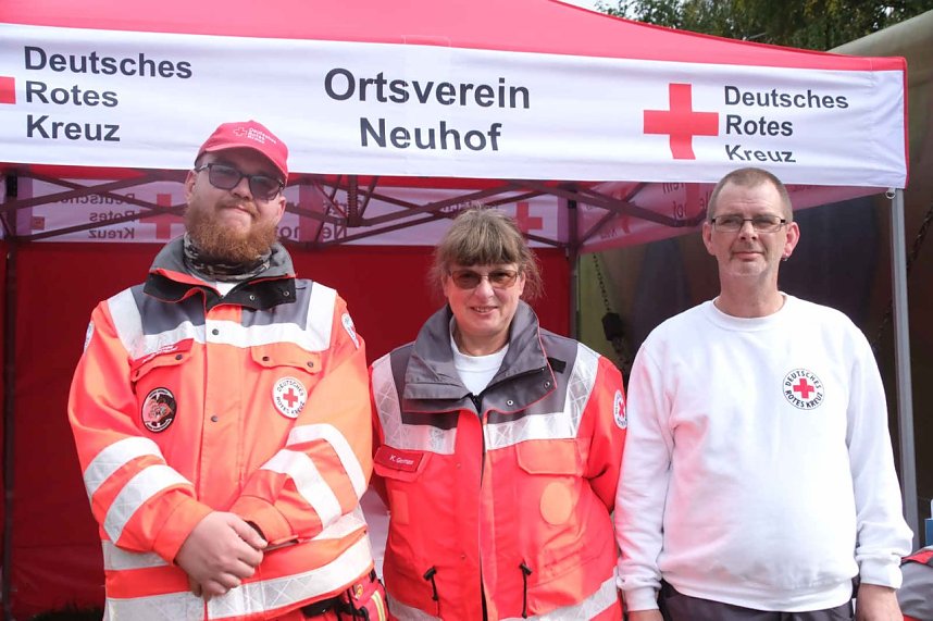 Peter Blei unterwegs beim Klostermarkt in Walkenried