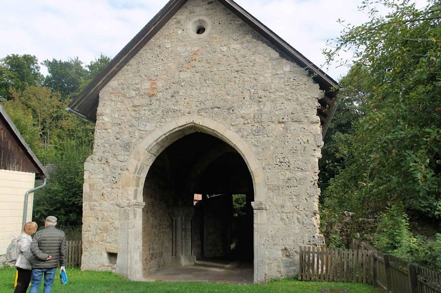 Peter Blei unterwegs beim Klostermarkt in Walkenried