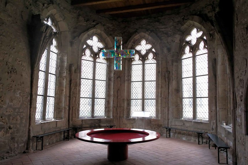 Peter Blei unterwegs beim Klostermarkt in Walkenried