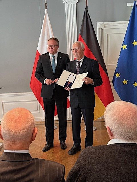 Auszeichnung f&uuml;r Dr. Dieter Kornmann