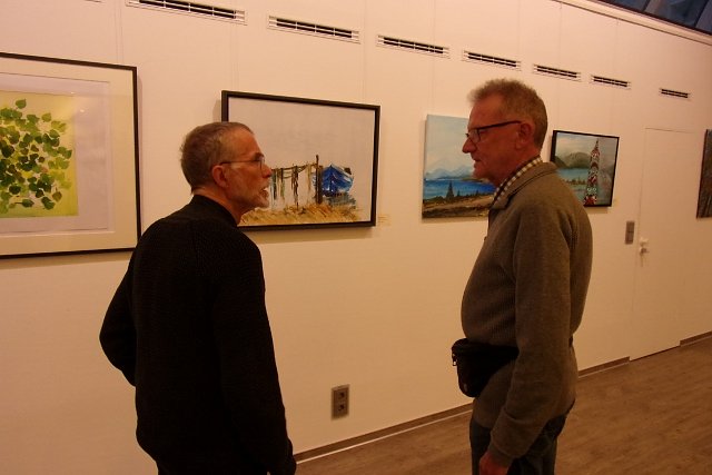 Neue Ausstellung in der Kreissparkasse