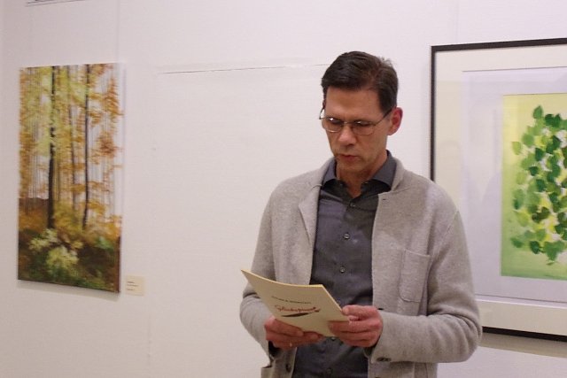 Neue Ausstellung in der Kreissparkasse