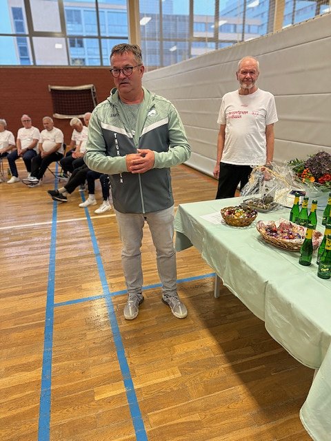 Ehrungsveranstaltung der Herzsportgruppe  f&uuml;r Gr&uuml;ndungsmitglied Dr. Kornmann