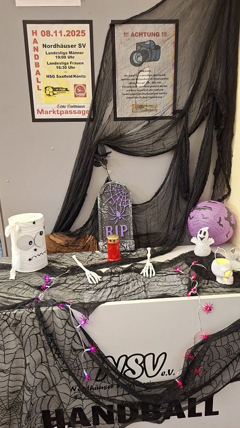Halloween-Handball in Nordhausen