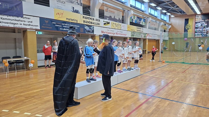 Halloween-Handball in Nordhausen