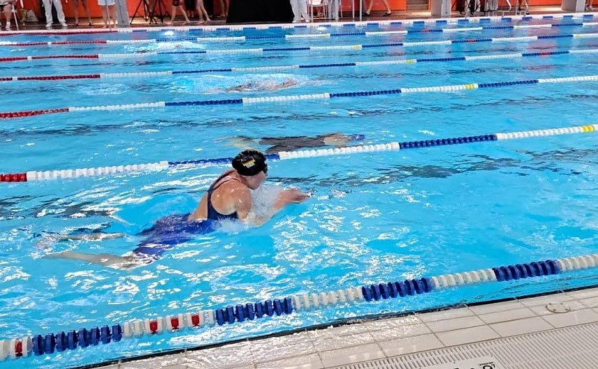 Die Nordh&auml;user Nachwuchsschwimmer bei der Kurzbahnmeisterschaft in Gotha