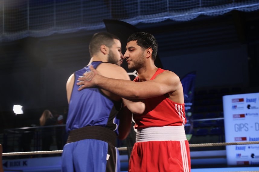 Boxgala in der Wiedigsburghalle