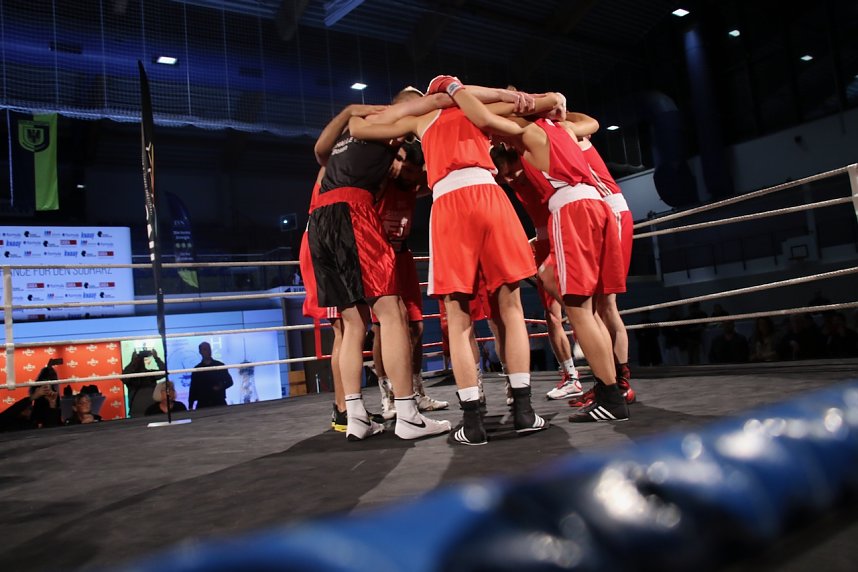 Boxgala in der Wiedigsburghalle