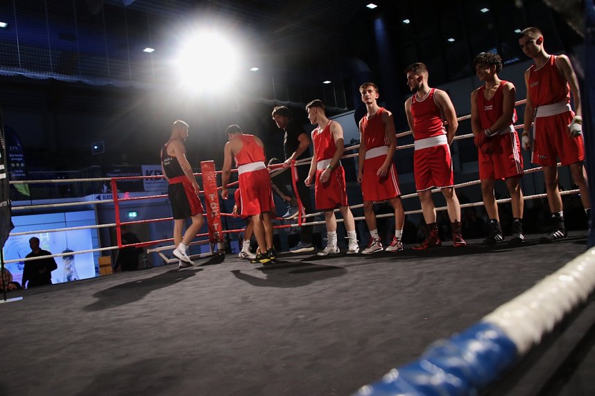 Boxgala in der Wiedigsburghalle