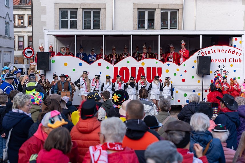 Die 5. Jahreszeit wurde in Bleicherode p&uuml;nktlich um 11.11 Uhr er&ouml;ffnet