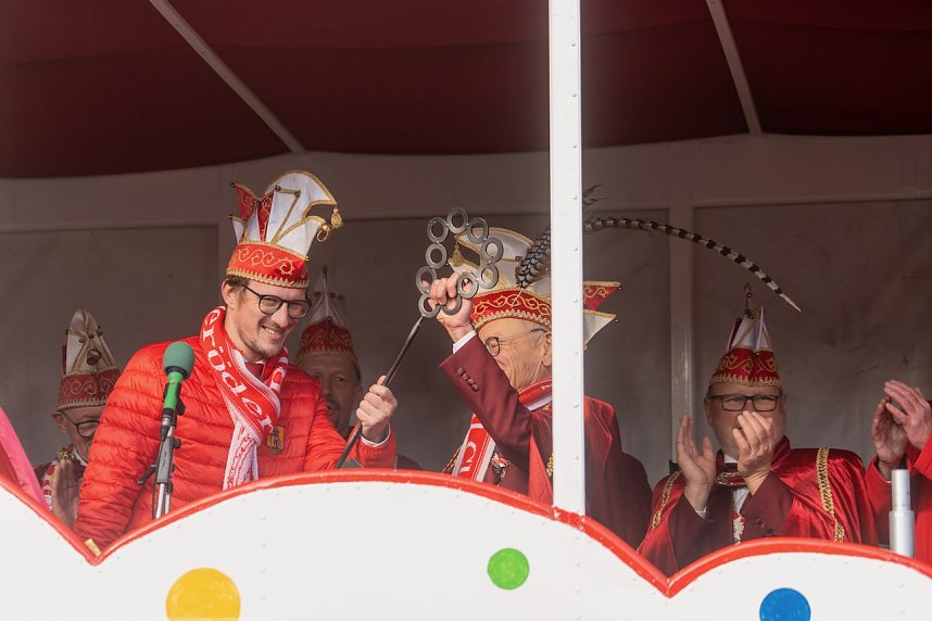 Die 5. Jahreszeit wurde in Bleicherode p&uuml;nktlich um 11.11 Uhr er&ouml;ffnet