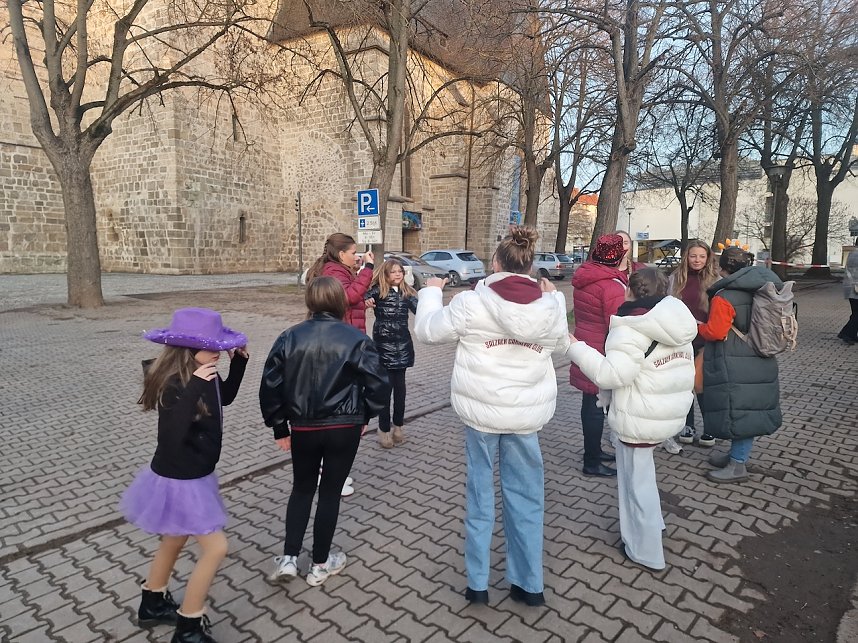 Die Nordh&auml;user Karnevalsvereine gaben auf dem Blasiikirchplatz den Startschuss f&uuml;r die 5. Jahreszeit