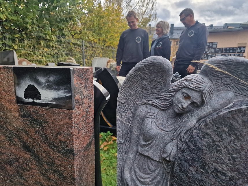 Der Steinmetzbetrieb Otto Hans am Stresemannring feierte dieses Jahr seinen 100. Geburtstag
