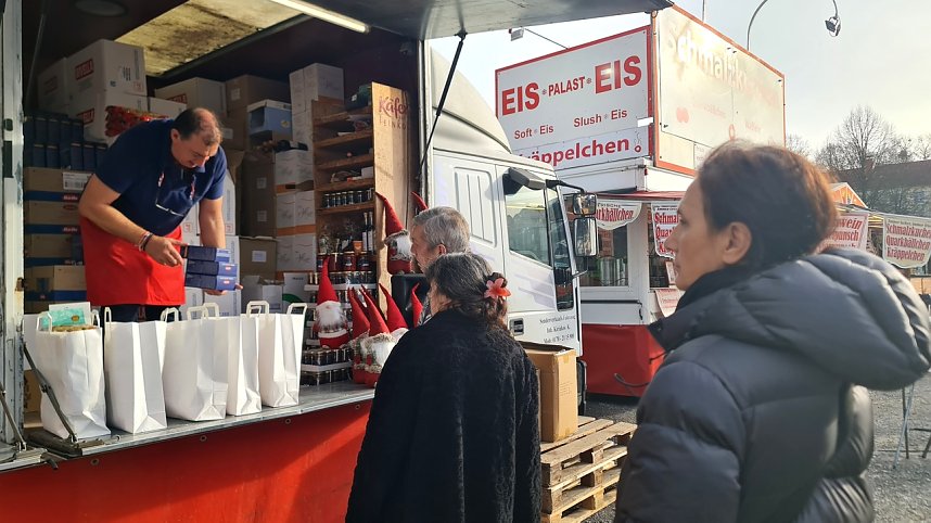 Noch bis zum Samstag auf dem August-Bebel-Platz