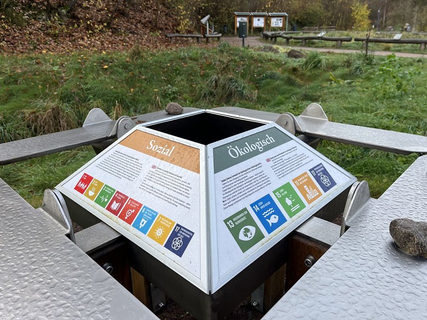 Die Sch&uuml;ler des Humboldt-Gymnasiums in der Heimkehle