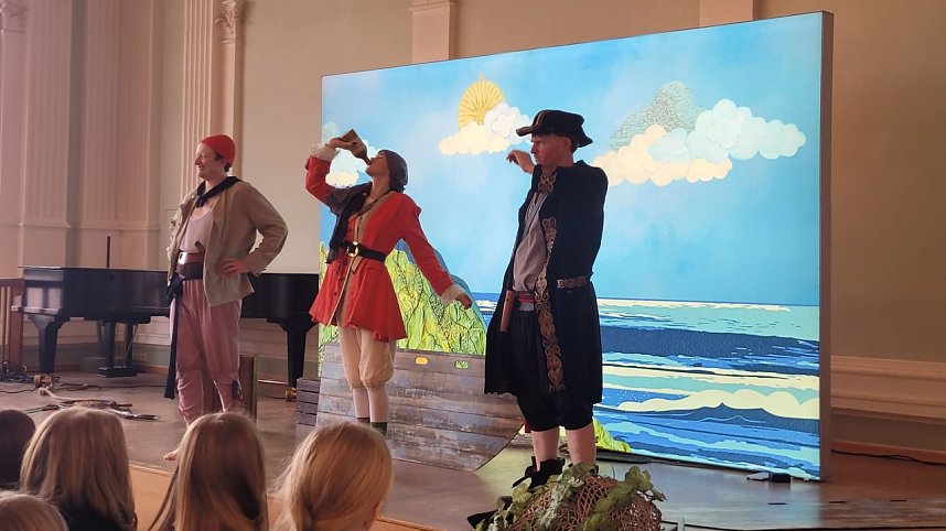 Das White Horse Theatre war wieder zu Gast am Humboldt-Gymnasium