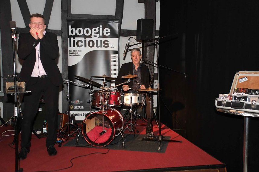 Peter Blei unterwegs beim Weihnachts-Boogie