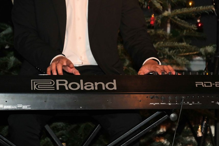 Peter Blei unterwegs beim Weihnachts-Boogie