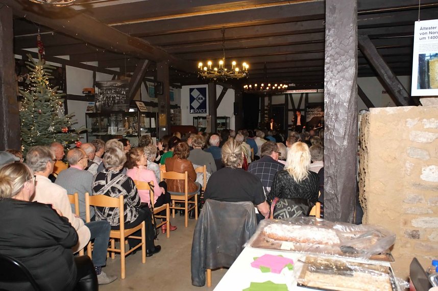 Peter Blei unterwegs beim Weihnachts-Boogie